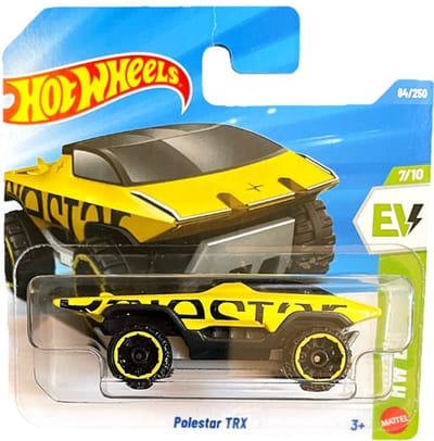 HOT WHEELS POLESTAR TRX YELLOW 84/250 HW EV 7/10 SHORT CARD 1:64 2026