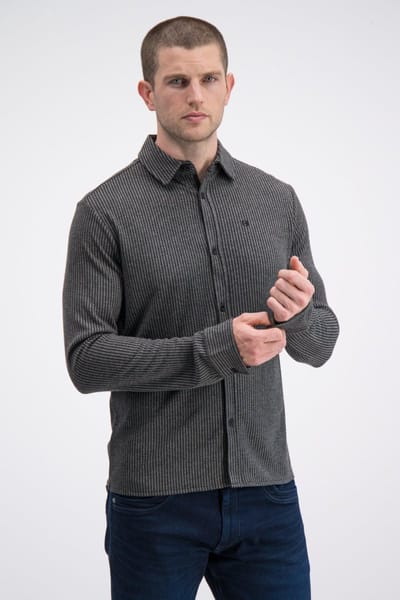 Gabbiano Overhemd Bran 336237 5000 Night Shade Mannen Maat - XL
