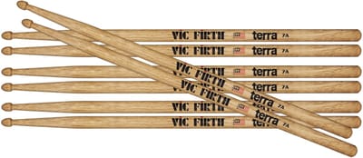 Vic-Firth Terra 7A Sticks Value Pack - Drumstick set