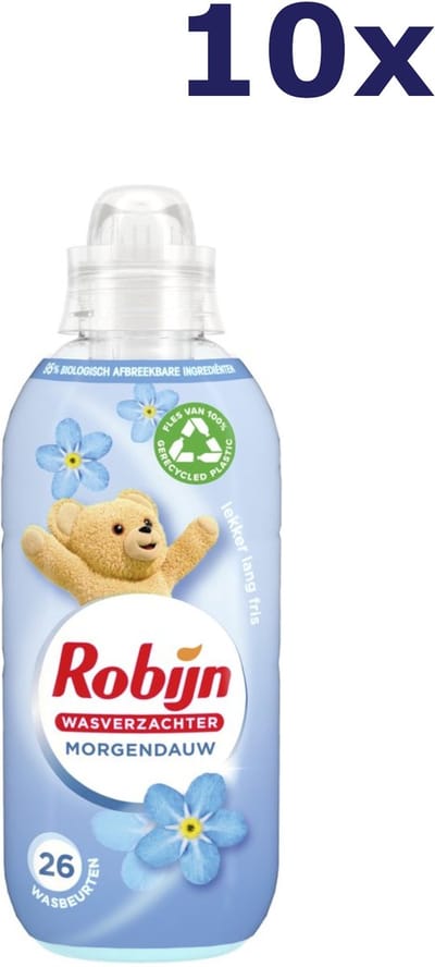 Robijn Wasverzachter Morgendauw - 10x650ml - Voordeelverpakking