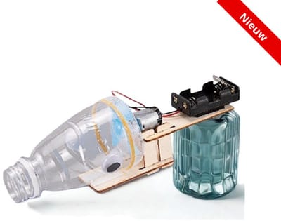 Kitcreatives- DIY- Science Kit voor kinderen- Stofzuiger- vanaf 7 jaar