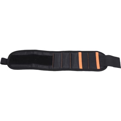 Bracelet Magnétique à Vis en Polyester Respirant Durable Aimant Électricien Ceinture Porte-Outils de Poignet