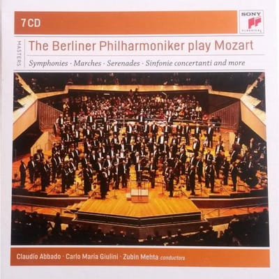 CD BERLINER PHILHARMONIKER SPELT WOLFGA - Symfonieën ? Marsen? Serenades ?  88697761522 Sony Classical 2010 Europa Klassiek Gebruikt white