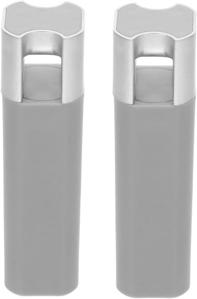 Blindkoorden Trekkers - Gordijn Accessoires - Raamdecoratie - Eenvoudige Installatie - 8.5 x 2.1 cm - Grijs