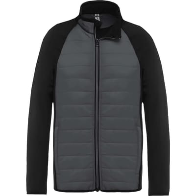 Outdoorsportjas met waterafstotende behandeling 'Proact' Grey/Black - XS