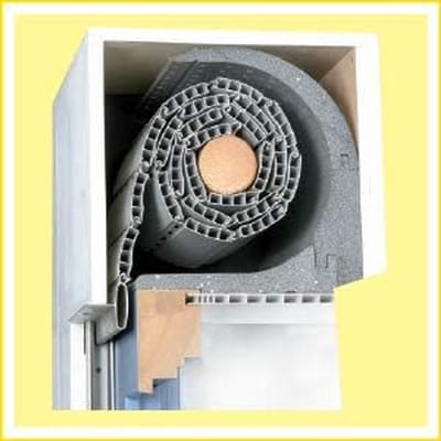 Rolluikenkast isolatie - Isolatiepaneel - Energie besparen - 2-delig systeem - 10 mm dikte - Grijs