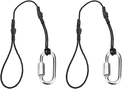 Universele Duurzame Camerariem met Clip Hook voor DSLR en Mirrorless Camera - Veiligheidstouw - Fotografie Accessoire - Zwart