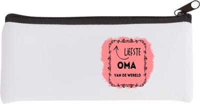Akyol - liefste oma van de wereld Etui - Oma - de liefste oma - verjaardag - cadeautje voor oma - kado - geschenk - 20 bij 9 cm