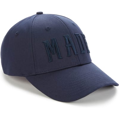 Milliner Made Baseball Cap - Navy