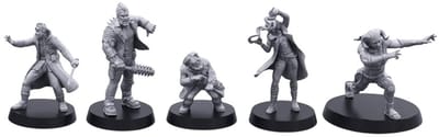 Shadowrun: Controlled Chaos Miniatures - RPG Miniaturen - Catalyst Game Labs