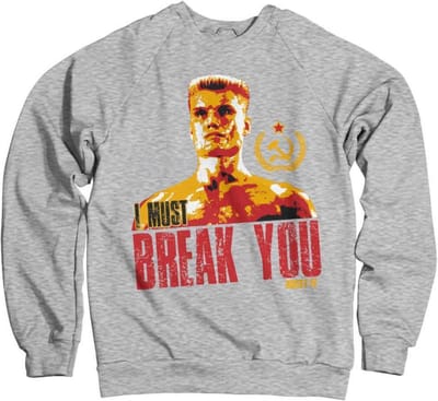 Rocky Sweater/trui -S- I Must Break You Grijs