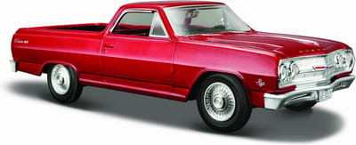 Maisto CHEVROLET EL CAMINO 1965 rood schaalmodel 1:24