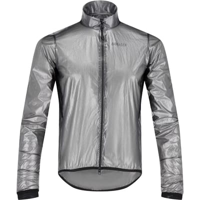 BIORACER Rainy - Fietsjack Winter/Herfst - Unisex - Zwart - Winddicht & Waterdicht - Maat S