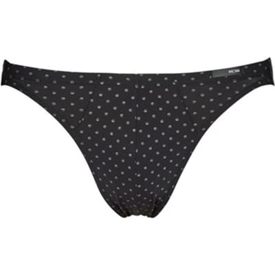 HOM Max comfort micro briefs (1-pack) - heren micro slip microfiber - zwart dessin