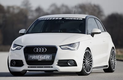 RIEGER - PERFORMANCE FRONT SPOILER LIP - AUDI A1 8X 2010 - 2014 - PRIMER