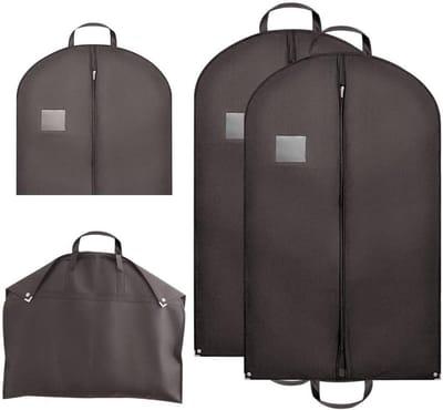 Allecto Plus - Set van 2 Kledingzakken | Wasbare Kledinghoezen | Hoogwaardige Handgreep | Waterdichte en Vochtbestendige Zak | Reistas voor Kleding voor Dames en Heren (100 x 60 cm)