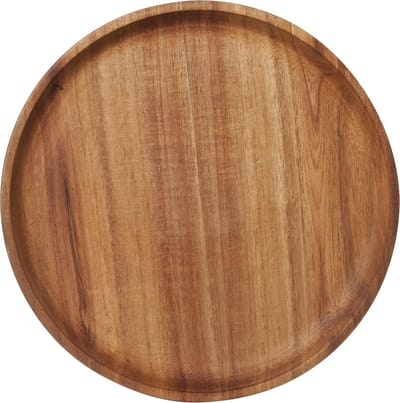 Cosy & Trendy Kaarsenbord/plateau - hout - rond - D25 cm - Kaarsenonderzetter