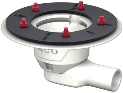 ACO Vloerafvoer Passavant DN50 1,5 graden/1,0l/s/persflens/zonder WS/epoxy, 5151.90.20