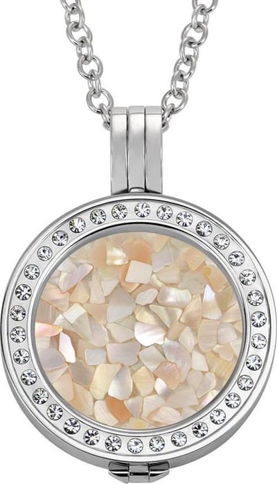 Quiges Munthouder 25mm van Roestvrij Staal met Munt en Ketting - EPRHZ109