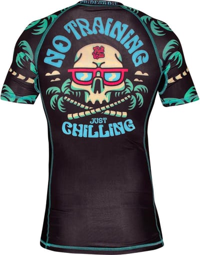 PRiDE or DiE Rash Guard No Training Zwart - XXL