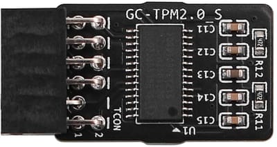 Allecto 2.0-module - Encryptiebeveiligingsmodule - 12-pins - Zwart - Geschikt voor moederborden - Windows 10 en hoger - TPM2
