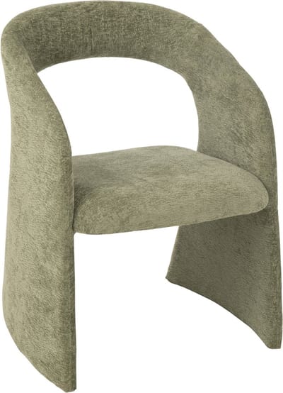 J-Line stoel Anise - textiel - muntgroen