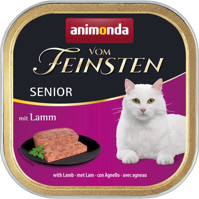 6x100g Senior met Lam animonda Vom Feinsten Kattenvoer