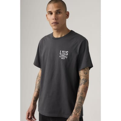 Levi's Relaxed Fit Graphic T-shirt Black Taglia: M | Magliette basic Outlet | Uomo | Nero