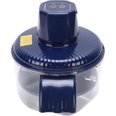 Machine à peler les raisins électrique Multifonctionnelle 6 Lames Éplucheur Automatique pour Fruits et Légumes blue