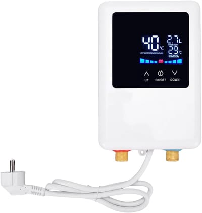 Elektrische Boiler - Warmwaterboiler Keuken - Direct Warm Water - IPX4 Waterdicht - 866 x 866 x 433 cm - Wit