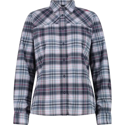 Dames lange mouwen geruit shirt CMP