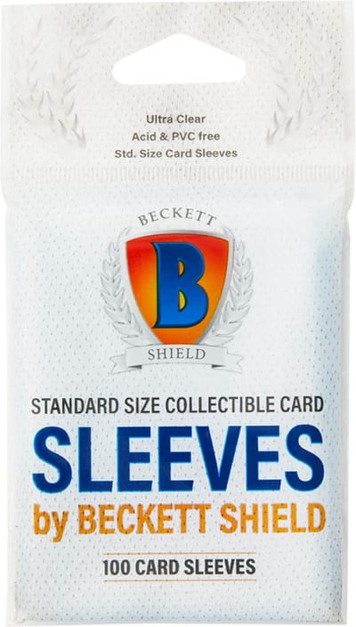 Beckett Shield Standard Card Sleeves (100 Sleeves)