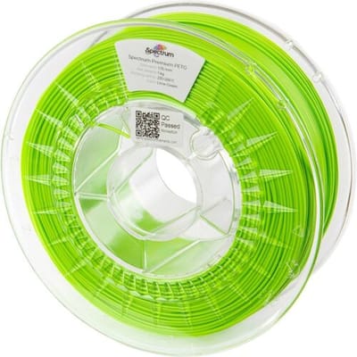 Spectrum Filaments 80131 PET-G Premium Filament PETG Chemisch bestendig, Slagvast 1.75 mm 1000 g Lime Green, Limoengroen, Groen InnoPET 1 stuk(s)