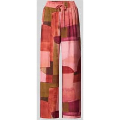 Stoffen broek in all-over look model 'CATANIA'