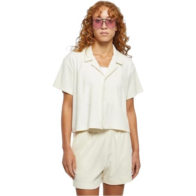 Urban Classics - Towel Resort Blouse - XL - Wit