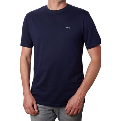 McGregor Premium T-shirt 6-pack Navy Size: S | Basic T-Shirts Outlet | Heren | Blauw