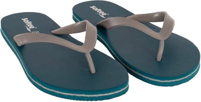 Softee Kokosslippers Azul Petróleo/Gris - 40