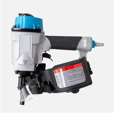 Spijkermachine Pneumatisch - Rolspijkermachine Tacker - Houtbewerking Meubels - Lichtgewicht Draagbaar - 35 kg - Grijs