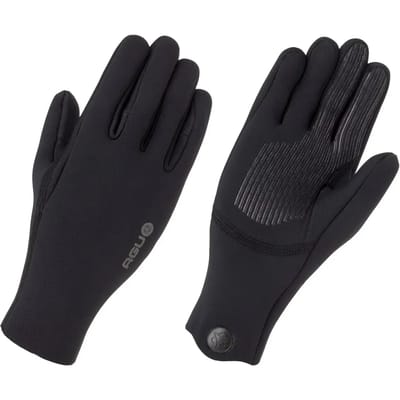AGU Neopreen - Fietshandschoenen - Winterhandschoenen - Waterdicht - Winddicht - Silicoon Grip - 2mm Neopreen - Zwart - Unisex - XS