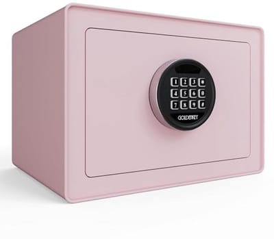 Digitale beveiliging kluis voor geld en sieraden - 0,5 kubieke voet, perfect voor thuiskantoor en hotel