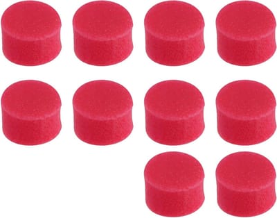 10 stuks 6x4mm urethaan dempers voor 1/10 schaal modelauto's - geschikt voor hobby en modelleren (rood)