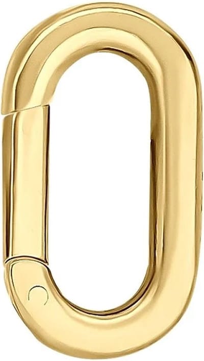 iXXXi Connect Verbindschakel Click Oval | Goud