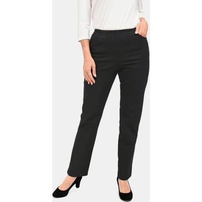 Jeansbroek - zwart - Gr. 38 van Goldner Fashion
