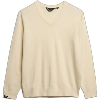 Superdry - Klassieke trui met V-hals - Dames - Sweaters