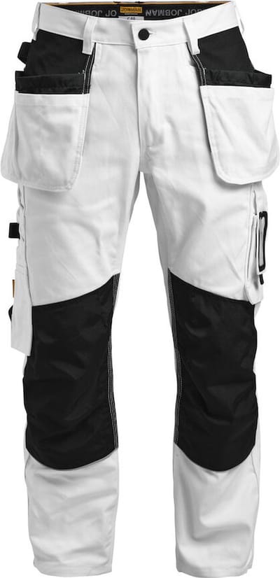 Jobman 2129 Painters' Trousers HP 65212911 - Wit/zwart - C152