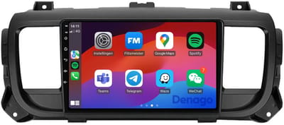 CarPlay autoradio geschikt voor Peugeot Expert | 2016 t/m 2023 | Android 13 | Draadloos Apple CarPlay & Android Auto | 2GB + 32GB | QuadCore processor | Denago DNG-A231 | 2025 model | 2016 2017 2018 2019 2020 2021 2022 2023 | Bluetooth & Wifi