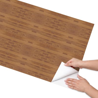 Coloray Meubel Wrap Folie - Bruin Meubelfolie - 65x130 cm - Decoratiefolie Bruine textuur - Meubel Wrap Folie - Rustiek Meubelfolie - Plakfolie Meubels - Keuken decoratie - Texturen