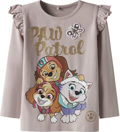 NAME IT - NMFSABINE PAW LS TOP BOX CPLG - Meisjes - Lange mouwen shirts