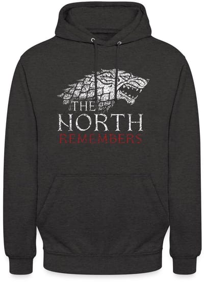 Game Of Thrones The North Remembers Schrikwolf Hoodie Unisex