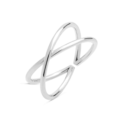 Luxenter danhew ring in sterling zilver